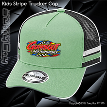 Load image into Gallery viewer, KIDS Stripe Trucker - Gumboot
