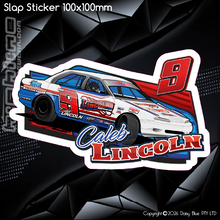 Load image into Gallery viewer, Slap Sticker - Lincoln Motorsport
