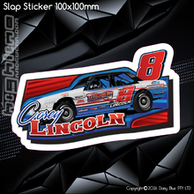 Load image into Gallery viewer, Slap Sticker - Lincoln Motorsport
