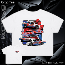 Load image into Gallery viewer, Ladies Crop Tee - Lincoln Motorsport
