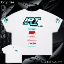 Load image into Gallery viewer, Ladies Crop Tee - IRT Brendan Wilson
