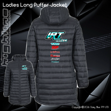 Load image into Gallery viewer, Ladies Long Puffer Jacket - IRT Brendan Wilson
