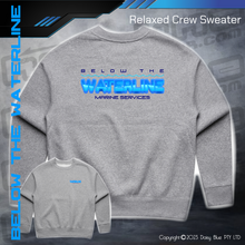Load image into Gallery viewer, Relaxed Crew Sweater - Below The Waterline Marine Services
