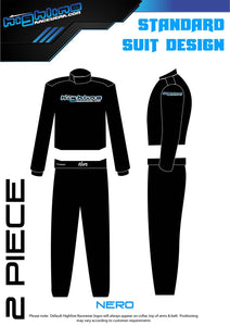 JY ADULT DRAG SUIT FULL KIT 2 PIECE - Double Layer - SFI 3.2a/5