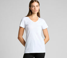 Load image into Gallery viewer, Ladies V Neck Tee - 2Wheel Misfits
