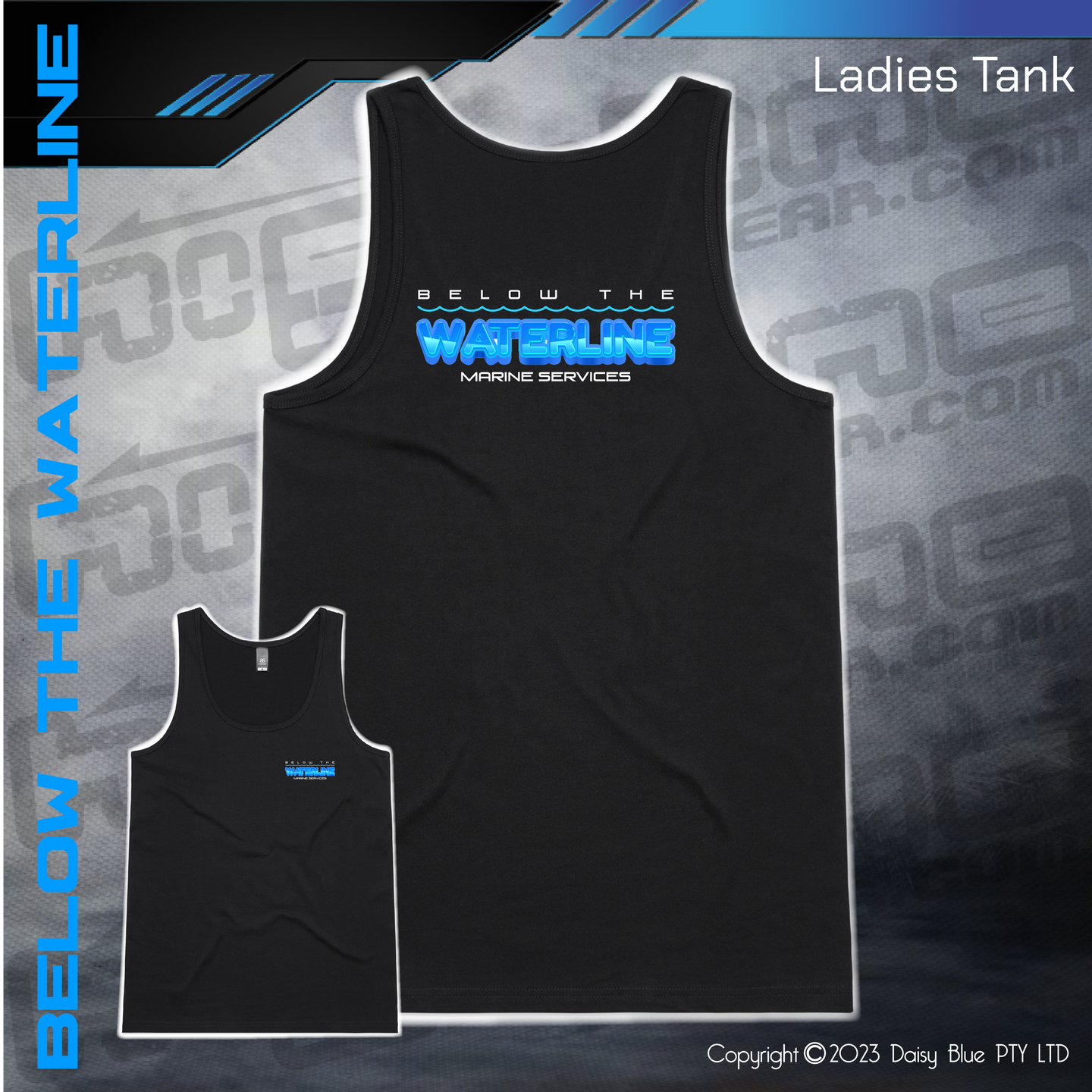 Ladies Tank - Below The Waterline Marine Services