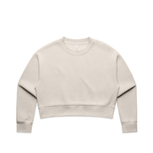 Load image into Gallery viewer, Relax Crop Crew Sweater- Indy/Kobi
