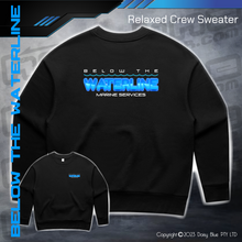 Load image into Gallery viewer, Relaxed Crew Sweater - Below The Waterline Marine Services
