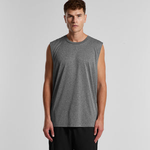 Mens Staple Active Tank - All Action Concreting