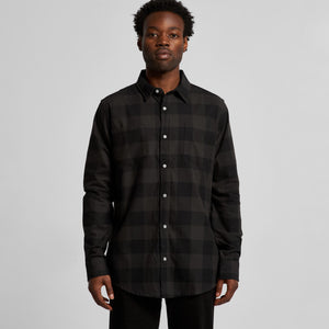 Flannelette Shirt - Coyote Racing