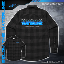 Load image into Gallery viewer, Flannelette Shirt - Below The Waterline Marine Services
