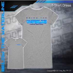 T-Shirt Dress - Below The Waterline Marine Services