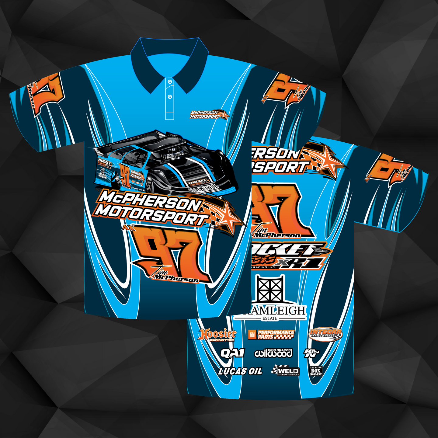 Dye Sub Apparel - CUSTOM DESIGN with Car Photo