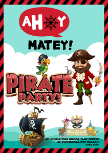 INVITES - PIRATE x 1000