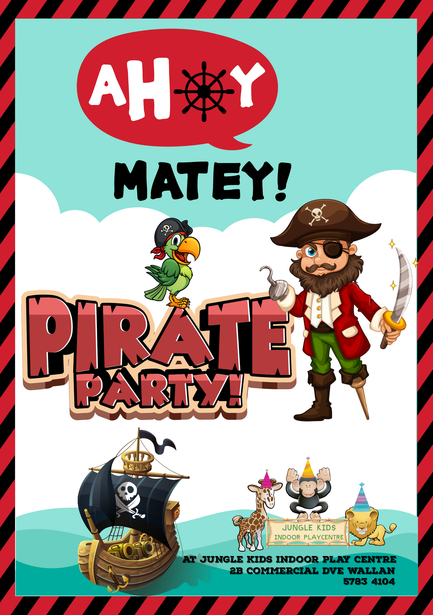 INVITES - PIRATE x 1000