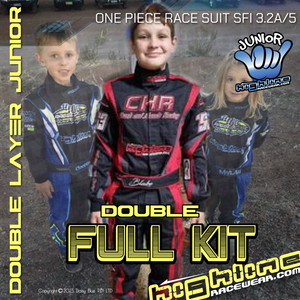 BT JUNIOR FULL KIT Custom Race Suit - Double Layer - SFI 3.2a/5