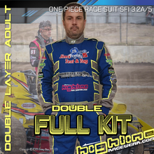 Load image into Gallery viewer, BT FULL KIT - Adult Custom DOUBLE LAYER Race Suit - SFI 3.2a/5
