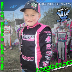 JY JUNIOR DRAG SUIT 2 Piece - Double Layer - SFI 3.2a/5