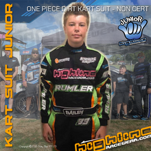 Load image into Gallery viewer, JUNIOR Dirt Kart Suit - SINGLE ITEM JACKET or PANTS

