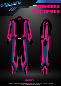 SINGLE LAYER Adult Custom Race Suit - SFI 3.2a/1