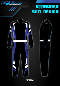 FULL KIT - Adult Custom 6 LAYER Race Suit - SFI 3.2a/15