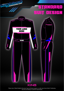 FULL KIT - Adult Custom TRIPLE LAYER Race Suit - SFI 3.2a/5