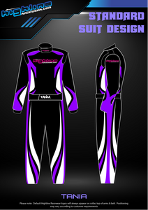 FULL KIT - Adult Custom SINGLE LAYER Race Suit - SFI 3.2a/1