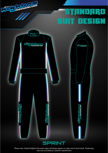 FULL KIT - Adult Custom 5 LAYER Race Suit - SFI 3.2a/15