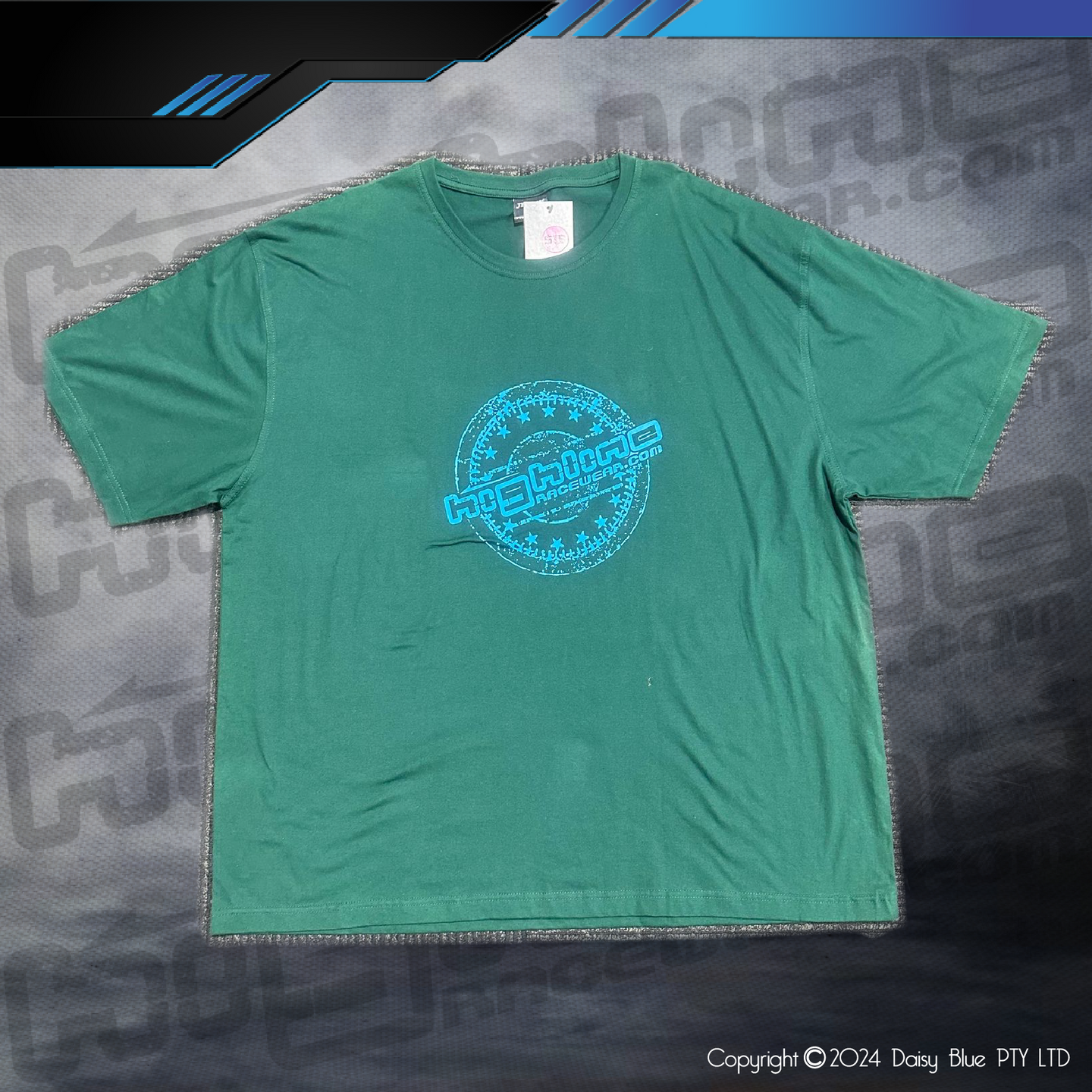 CLEARANCE TEE - GREEN/BLUE