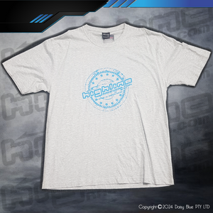 CLEARANCE TEE - WHITE/BLUE