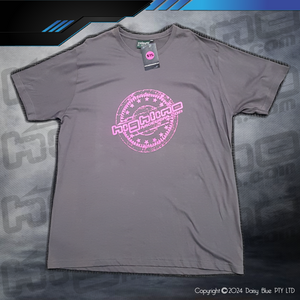 CLEARANCE TEE - STEEL/PINK