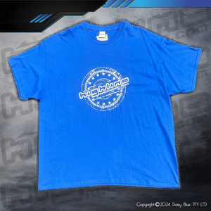 CLEARANCE TEE - ROYAL/WHITE