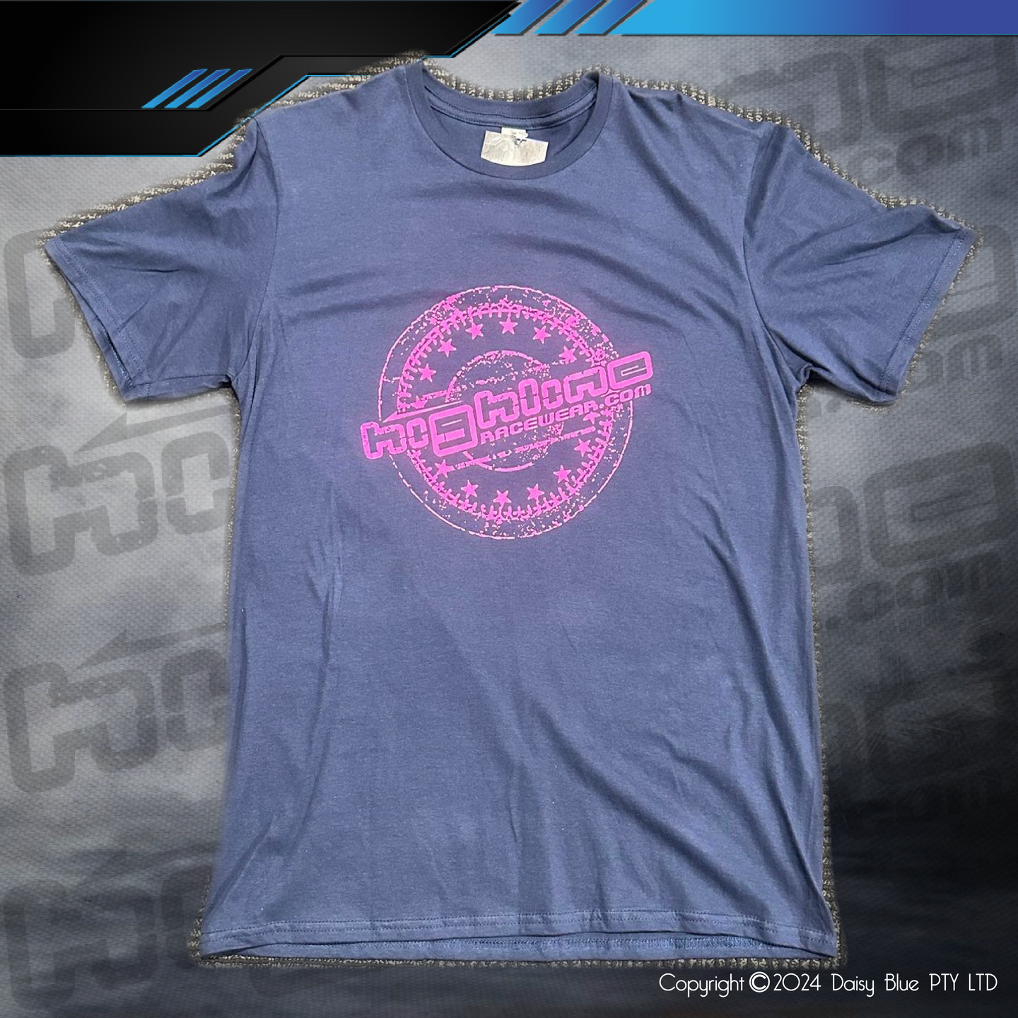 CLEARANCE TEE - BLUE/PINK