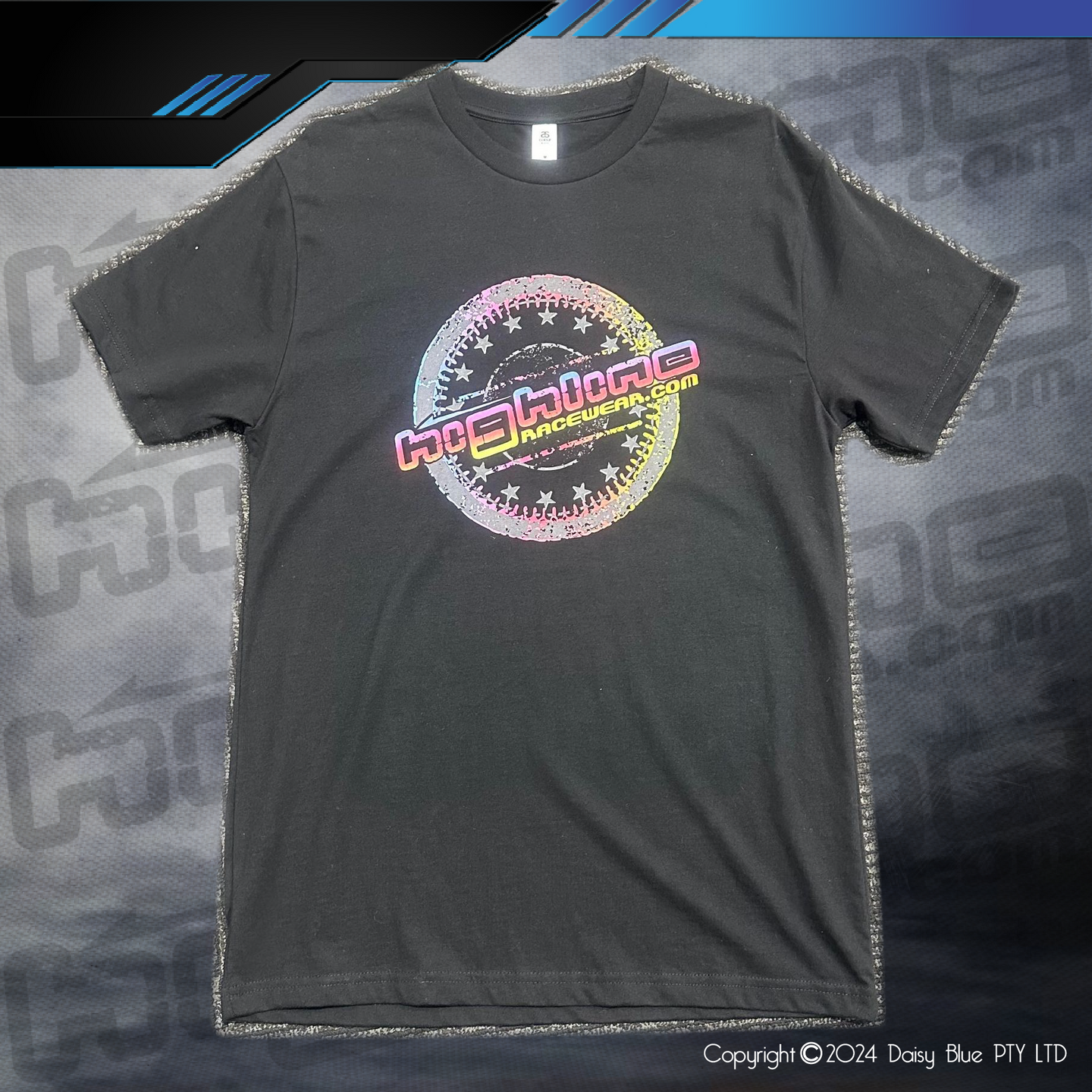 CLEARANCE TEE - BLACK/MULTI