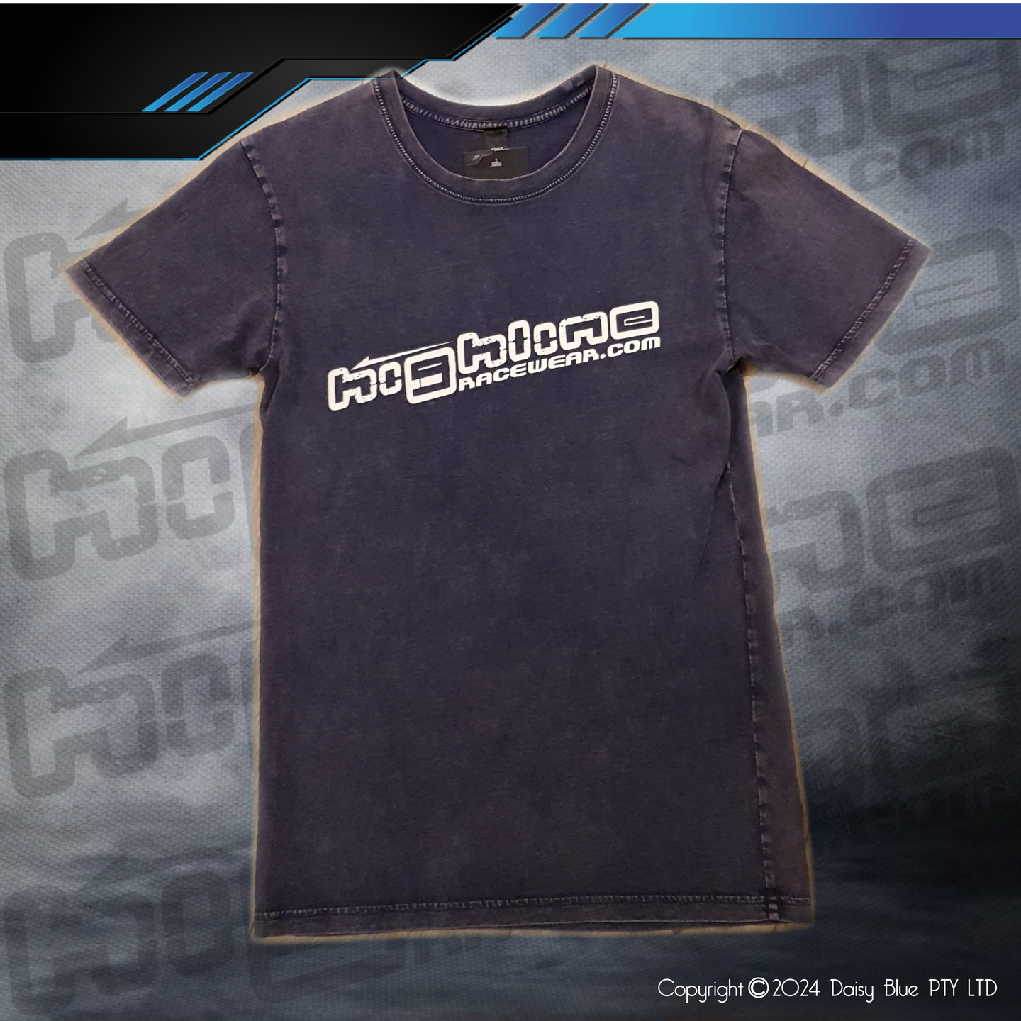 CLEARANCE TEE - STONEWASH LOGO
