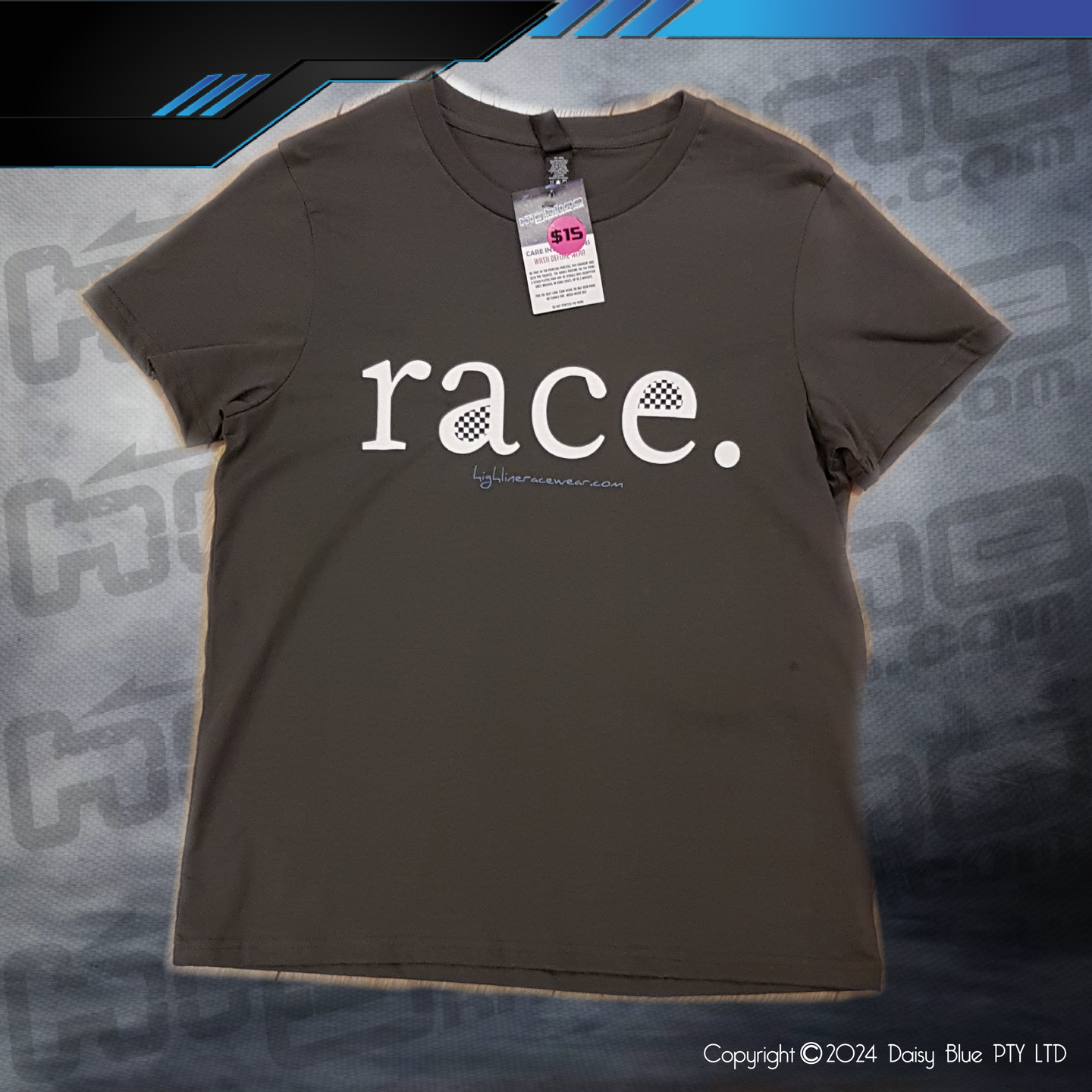 CLEARANCE TEE - COAL LADIES RACE LOGO