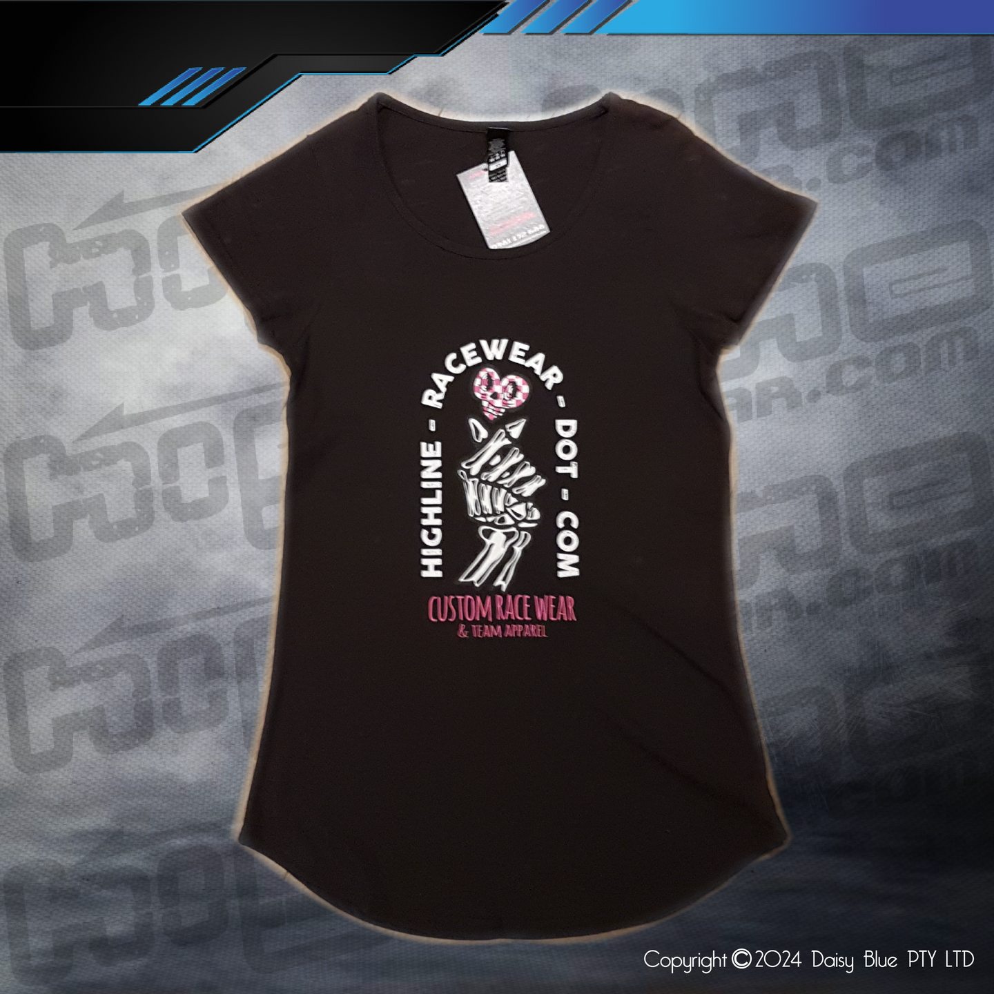 CLEARANCE TEE - COAL LADIES HEART