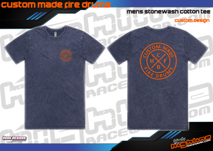 Stonewash Tee - Custom Made Fire Drums