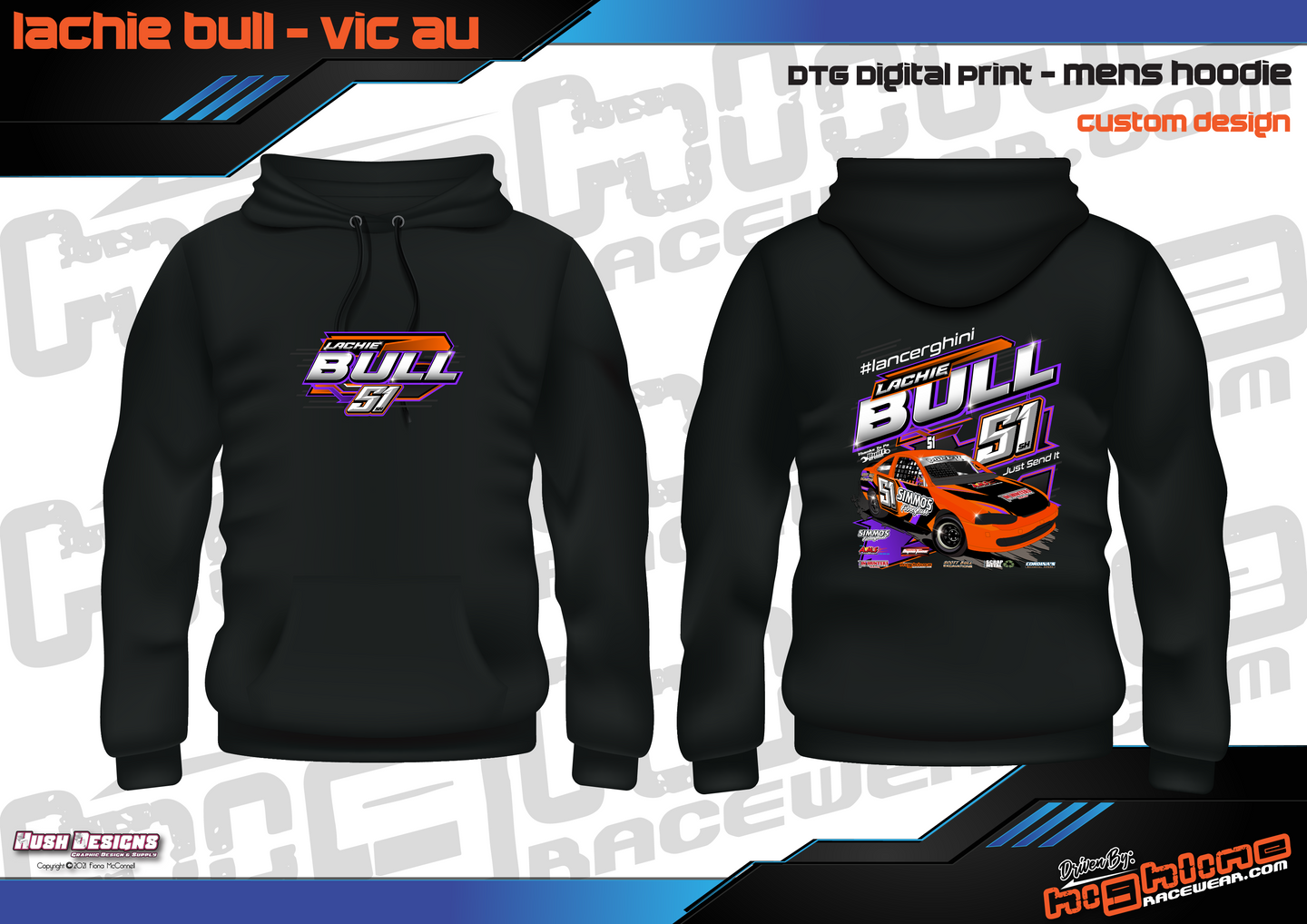 Hoodie - Lachie Bull
