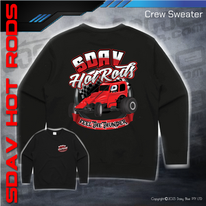 Crew Sweater - SDAV Hot Rods