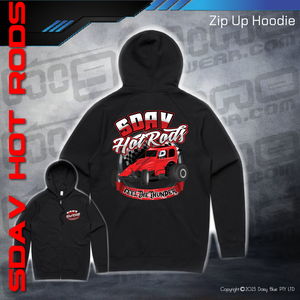 Hoodie - SDAV Hot Rod