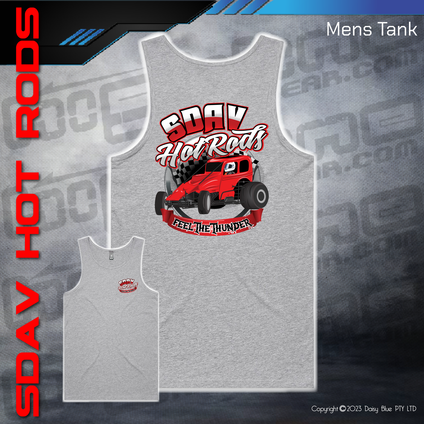 Mens/Kids Tank - SDAV Hot Rods