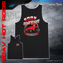 Load image into Gallery viewer, Ladies Tank - SDAV Hot Rod
