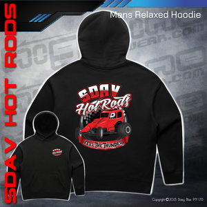 Relaxed Hoodie - SDAV Hot Rod
