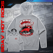 Load image into Gallery viewer, Relaxed Hoodie - SDAV Hot Rod
