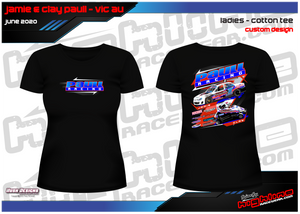 PAULL RACING - LADIES COTTON TEE