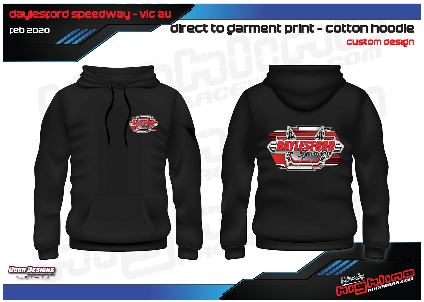 DAYLESFORD SPEEDWAY - KIDS HOODIE