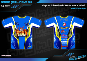 CREW NECK SHIRT - CHAR GRILL MOTORSPORT