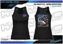 Load image into Gallery viewer, MURDIE  - LADIES COTTON TANK
