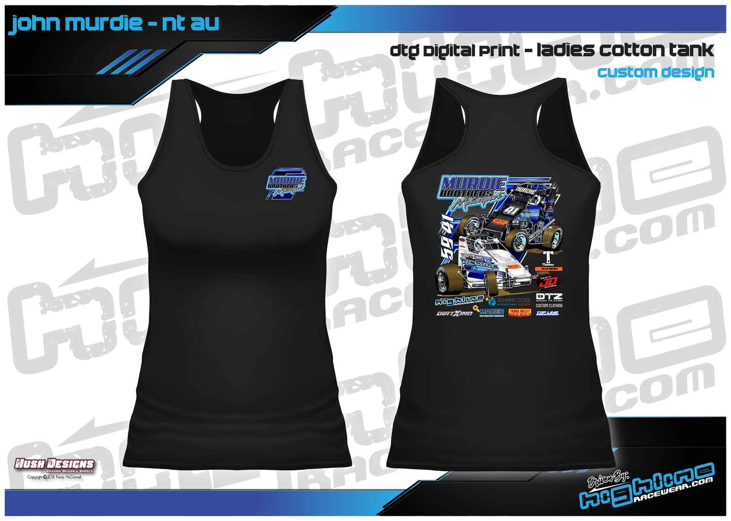 MURDIE  - LADIES COTTON TANK